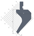 пуансон STP 462 88 R0.6