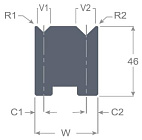 С двумя ручьями  STM 88 Арт.30440