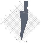 пуансон STP 1012 35 R0.8