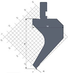 пуансон STP 462 90 R0.2 