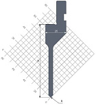 пуансон STP 108 90 R0.8 